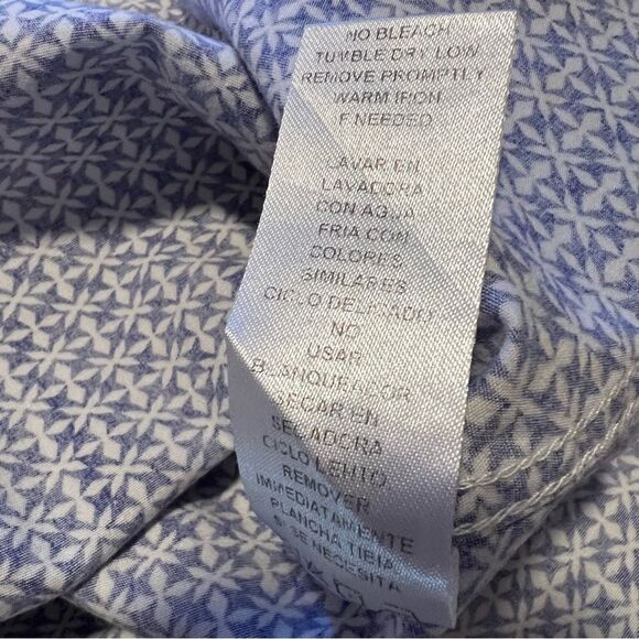 Roper Blue and White Western Button Down Shirt. Size Large. Great Condition!! - Picture 9 of 11